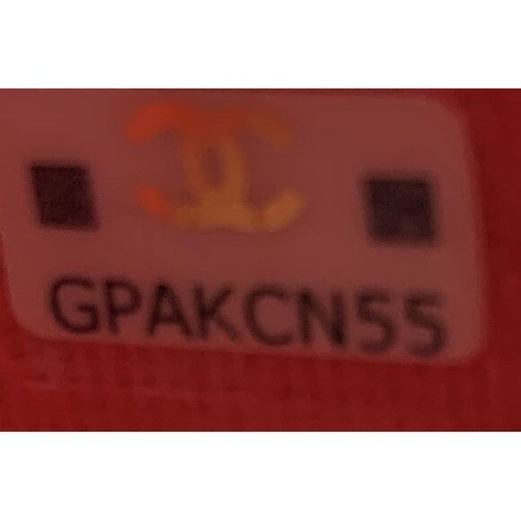 Chanel Textured CC Bifold Wallet Quilted Caviar Compact White - Picture 6 of 6